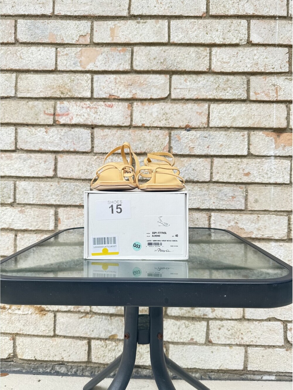 Philip Lim Sandal Biege Size 40